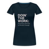 DTW Women’s Premium T-Shirt - deep navy