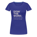 DTW Women’s Premium T-Shirt - royal blue