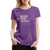 DTW Women’s Premium T-Shirt - purple