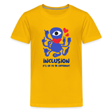 Inclusion Kids' Premium T-Shirt - sun yellow