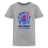 Inclusion Kids' Premium T-Shirt - heather gray