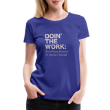 DTW Women’s Premium T-Shirt - royal blue