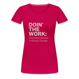 DTW Women’s Premium T-Shirt - dark pink