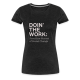 DTW Women’s Premium T-Shirt - charcoal grey