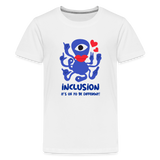 Inclusion Kids' Premium T-Shirt - white