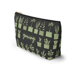 Growing- planty Accessory Pouch w T-bottom