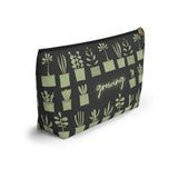 Growing- planty Accessory Pouch w T-bottom