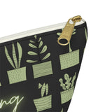 Growing- planty Accessory Pouch w T-bottom