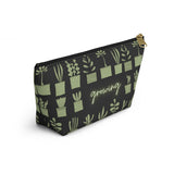 Growing- planty Accessory Pouch w T-bottom