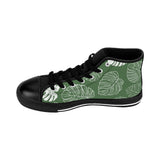 Green Monstera Women's High-top Sneakers