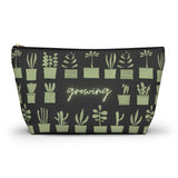 Growing- planty Accessory Pouch w T-bottom