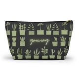 Growing- planty Accessory Pouch w T-bottom
