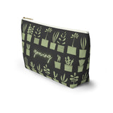 Growing- planty Accessory Pouch w T-bottom