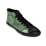 Green Monstera Women's High-top Sneakers