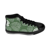Green Monstera Women's High-top Sneakers