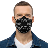 Social Workers are Essential face mask large print