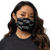 Social Workers are Essential face mask large print