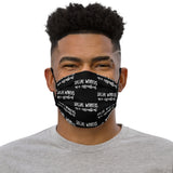 Social Workers are Essential face mask large print