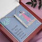 Badass Social Worker bar necklace customizable