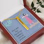 Badass Social Worker bar necklace customizable