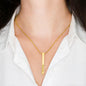 Badass Social Worker bar necklace customizable