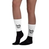 Lucky Social Worker Socks