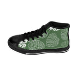 Green Monstera Women's High-top Sneakers