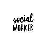 Social Worker sticker