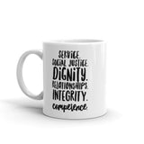 Social Work Values Mug