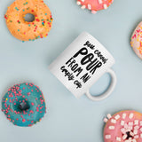 You cannot pour from an empty cup: Ceramic Self-Care Mug