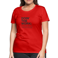 DTW light colors Women’s Premium T-Shirt - red