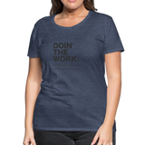 DTW light colors Women’s Premium T-Shirt - heather blue