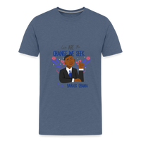 Obama Kids' Premium T-Shirt - heather blue