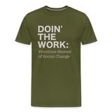 DTW Men's Premium T-Shirt - olive green