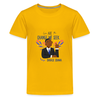 Obama Kids' Premium T-Shirt - sun yellow