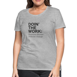 DTW light colors Women’s Premium T-Shirt - heather gray