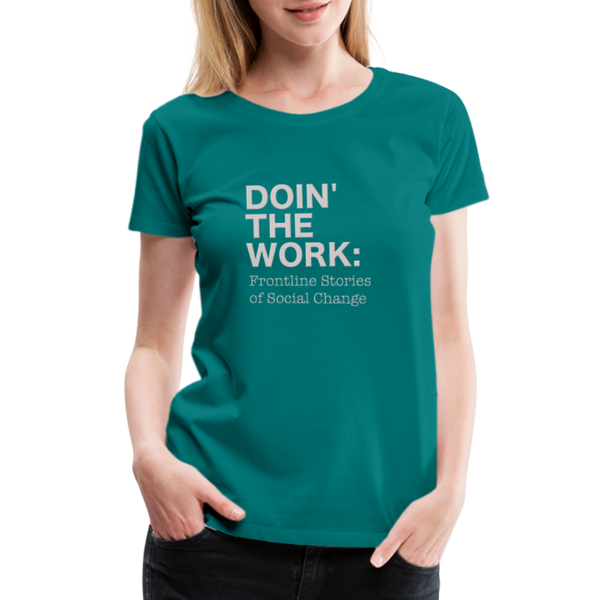 DTW Women’s Premium T-Shirt - teal