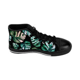 Monstera plant mom women's high-top sneakers