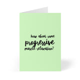 How about some progressive muscle relation?  CBT Greeting Cards (8 pcs)