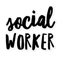 Social Worker sticker