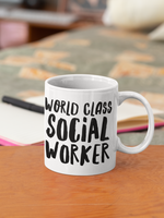 World Class Social Worker Mug