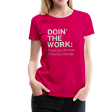 DTW Women’s Premium T-Shirt - dark pink