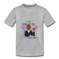 Obama Kids' Premium T-Shirt - heather gray