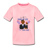 Obama Kids' Premium T-Shirt - pink