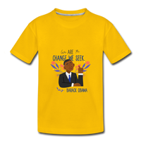 Obama Kids' Premium T-Shirt - sun yellow