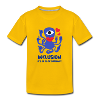 Inclusion Kids' Premium T-Shirt - sun yellow
