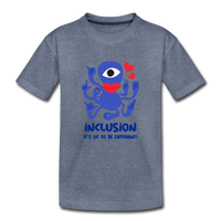 Inclusion Kids' Premium T-Shirt - heather blue