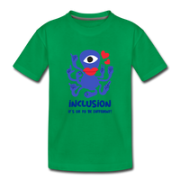 Inclusion Kids' Premium T-Shirt - kelly green