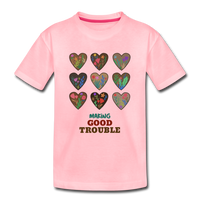 Making Good Trouble Kids' Premium T-Shirt - pink