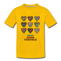 Making Good Trouble Kids' Premium T-Shirt - sun yellow